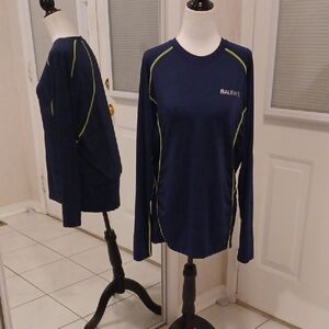 4/$60 Baleaf Navy Long Sleeve Athletic Top - Size XXL